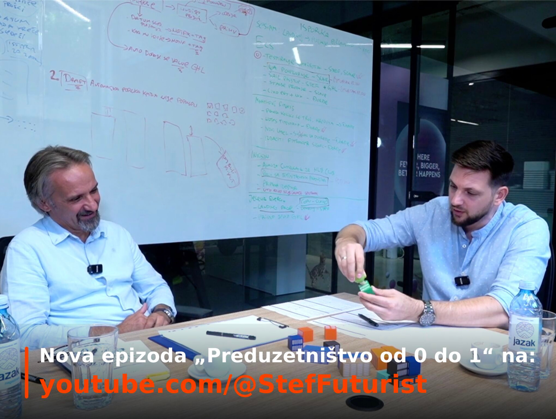 Darko Marković i Stefan Stojković u razgovoru